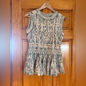 Missoni Black and Cream Knit Top